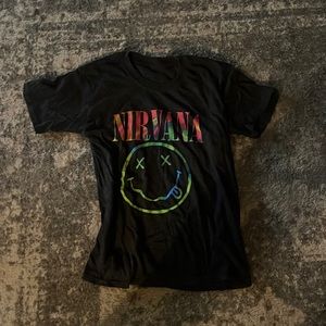 Women's nirvana tshirt